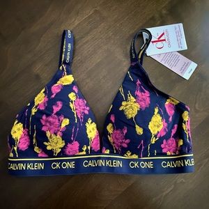 Calvin Klein Floral Bra